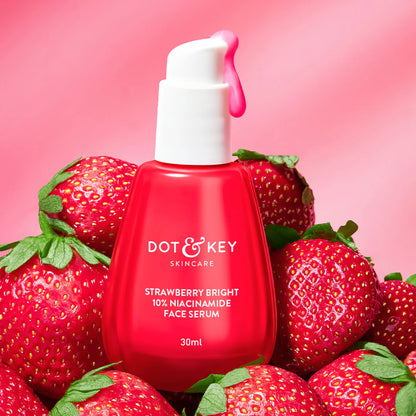 10% Niacinamide + Strawberry Brightening Face Serum